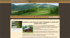 Desktop Screenshot of drevenice-drevenica.sk