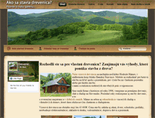 Tablet Screenshot of drevenice-drevenica.sk